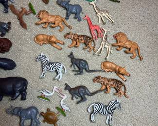 C18 - $40. Vintage Britains Ltd Zoo Animal Lot
