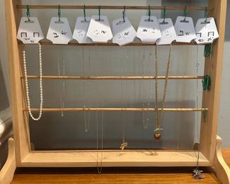 J19 - Sterling & Gold Necklaces - come try them on!