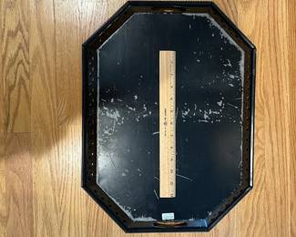 K21 - $30. Handled Serving Tray. Top is in very good condition - bottom has scratches in paint.