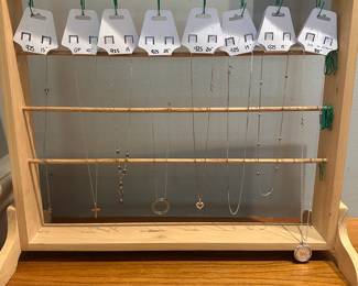 J18 - Sterling Necklaces Priced Individually. Come and try them on!