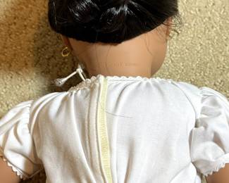 C20 - $125. American Girl Josefina Montoya - 1997. Hair was *never* brushed. Single outfit, Rebozo, Jola, & Necklace.