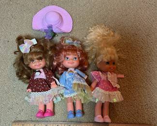 C16 - $30. 1988 Cherry Merry Muffin Doll and Accessory Lot