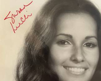 A52 - $10. Susan Lucci 8x10 Signed Photo. All My Children - Certificate of Authenticity 1970. #049/100