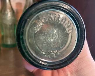 G19 - $25. Set of 5 Vintage Coca-Cola Bottles from Richmond & Danville KY.