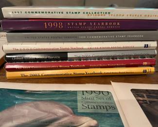 J29 - 2 LOTS Available. $275 - Lot 1 1987 - 2003 (17 Years). $300 - Lot 2 1985 - 2003 (19 Years). Commemorative Stamp Collection USPS. Includes Books & Stamps.
