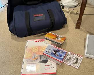 C30 - $1250. Bernina Aurora 440 QE Quilting Edition. Feet Included - Two Sole Walking Foot with Seam Guide, BSR Bernina Stitch Regulator, 31, 39, 3A, 12, 4, 37, 5, 10, 23, 20, 38, 57, 61. Very Lightly Used! Photos of hours included.
