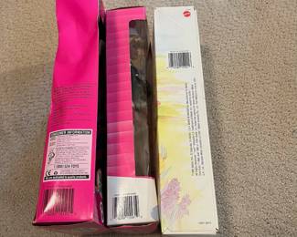 C4 - $15. Vintage Barbie Set of 3. Olympic Gymnast, Holiday Season, and Spring Bloom.