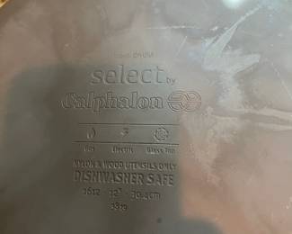 K9 - $30. Select by Calphalon with lid. #1612. 12".