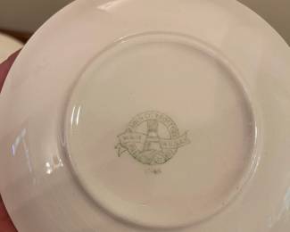 A25 - $40. 24 pieces Paden City Pottery. Some pieces of pretty worn but no chips.