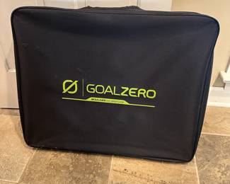L4 - $1450. Yeti 3000 Goal Zero Power Station. Includes Goal Zero Boulder 100 Briefcase (solar panels).