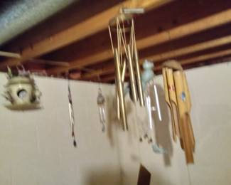 Lots of wind-chimes