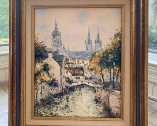 JEAN PIERRE DUBORD, FRENCH (B. 1949) O/C