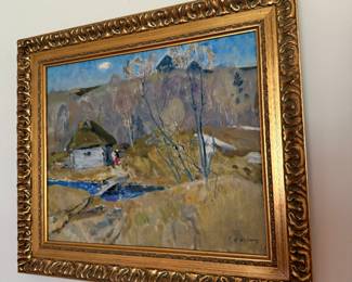 Original Oil painting by Peter Fomin