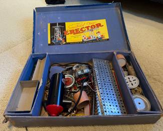 Antique A C Gilbert Erector Set