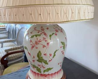 Ginger jar lamp - custom shade