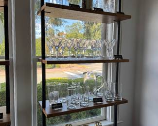 Vintage barware: Waterford etc