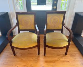 Pierre Deux antique chairs