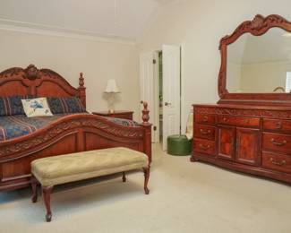 Six-piece bedroom set