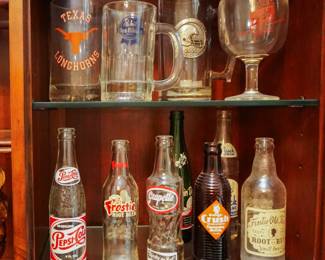 Vintage soda bottles