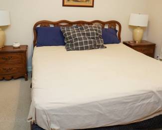 Vintage king size bedroom set