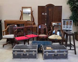 Refurbishers Dream Collection A Treasure Trove of Vintage Furniture and Collectibles