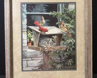 Own A Charming Piece Of Wildlife Art With This Signed Print