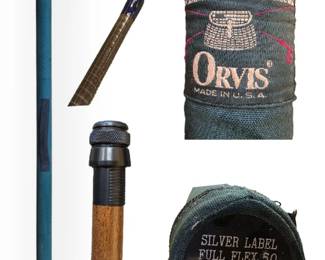 Classic Orvis Silver Label Full Flex 5.0 Fly Fishing Rod