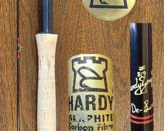 Vintage Hardy DeLuxe Graphite Carbon Fiber Fly Rod 617 Collect a Piece of Fly Fishing History