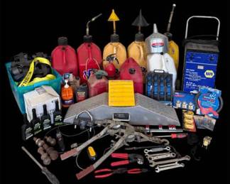 Garage and Automotive Essentials Auction Lot