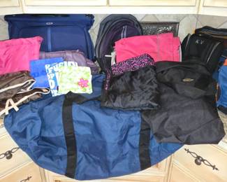 Huge Collection of Travel Luggage Accessories Lululemon, Eastsport, Eagle Creek, Sea To Summit,