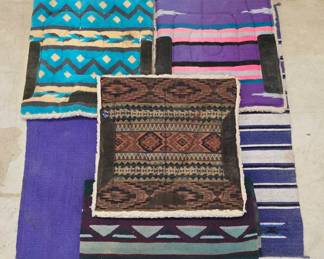 Western Saddle Pads Blankets Navajo Style
