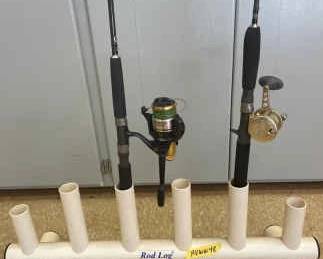 Famous Brand Fishing Combos Avet Shimano Plus 6Rod Storage Rack
