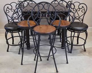 Rustic Table Set Substantial Pieces