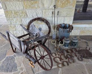 Rust Westernthemed Art Perfect for Home or Garden
