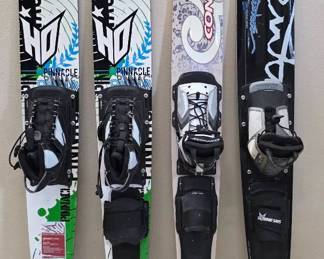 Water Skis In Great Shape, Ready For Action