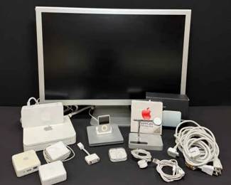 Vintage Apple Collection Cinema HD Display Model A1083 Power Adapter And More