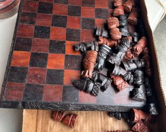 Aztec Themed Chess Set