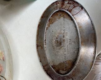 Wagner Ware Al Carder Sizzling Steak Platter 334