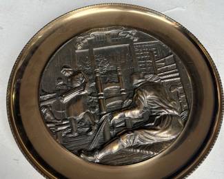 Solid Brass Wall Plaque/Plate