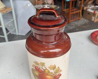 McCoy Pottery Milk Can Canister