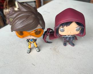 Funko Pop Tracer & Ruby Rose Figures