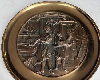 Solid Brass Wall Plate/Plaque