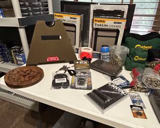 Gun rests, shooting accessories, gun storage