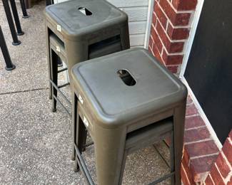 Metal stools