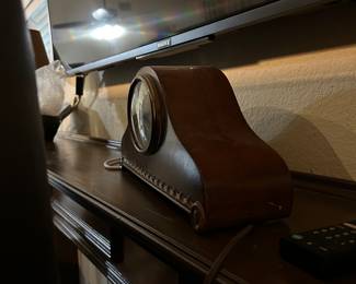 Two mantle clocks