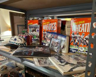 Autographed Dallas Cowboys memorabilia