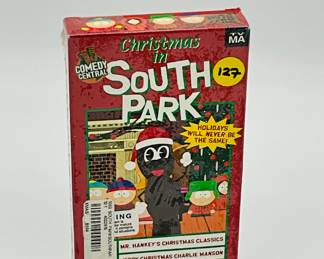 Vintage Christmas in South Park VCR Tape - Sealed
