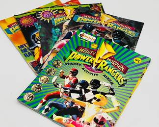 Vintage Power Rangers Magazines Lot (5)