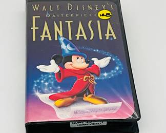 Walt Disney's Masterpiece Fantasia VCR Tape