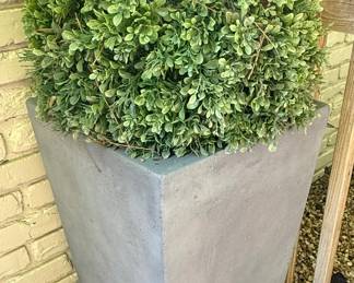 ZINC PLANTER WAS $60 NOW $30